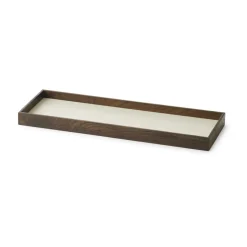 Frame dienblad small 11x32,4 cm, Gerookt eikenhout-beige