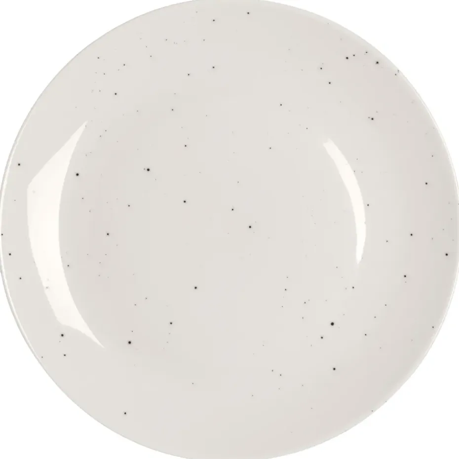 Freckle bord Ø26 cm, Wit
