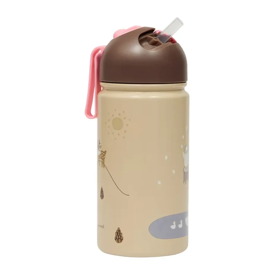 Friends in the Forest thermosfles 36 cl, Rose