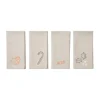 Fryd stoffen servet 45x45 cm 4-delig, Light warm grey-beige