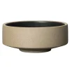 Fumiko tapasschaaltje, Beige-zwart