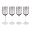 Fuumi rode wijnglazen 40 cl 4-pack, Smoke-klaar