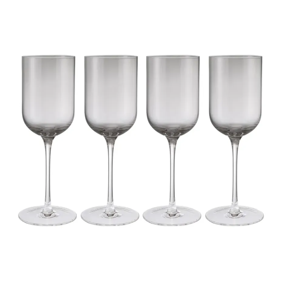 Fuumi wijnglazen 31 cl 4-pack, Smoke-klaar
