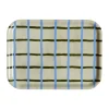 Geruite dienblad 20x27 cm, Pistage
