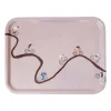 Giro dienblad 33x43 cm, Roze