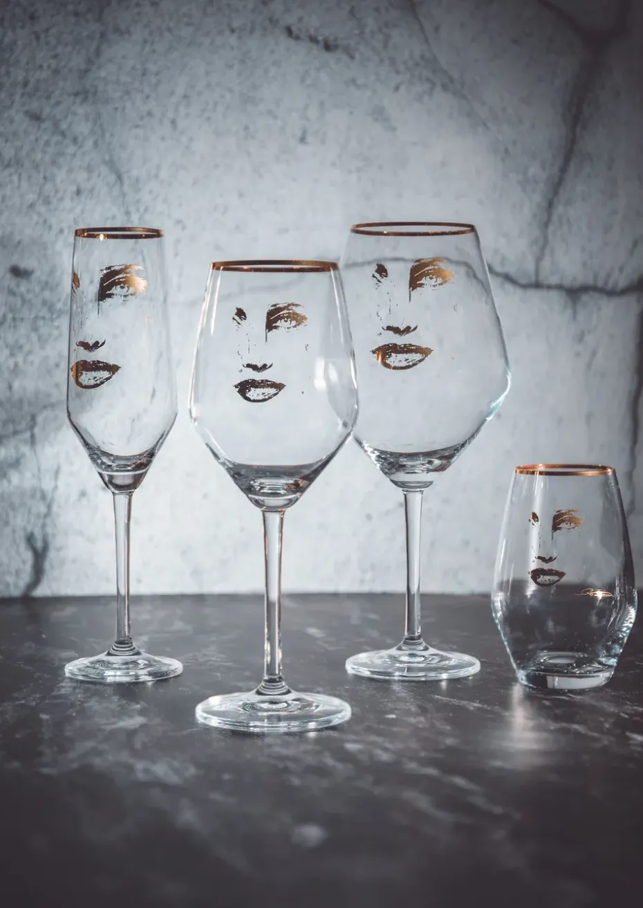 Gold Edition Piece of Me rosé-/wittewijnglas, 40 cl