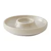 Granada eierdop Ø12 cm, Creme wit-beige