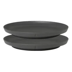 Grand Cru Take bord Ø19,5 cm 2-pack, Grijs