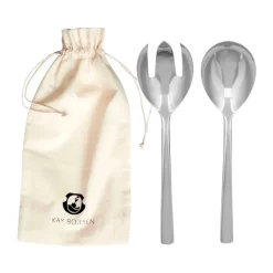 Grand Prix saladebestek 18,5 cm 2-delig, Polished steel