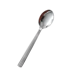 Groovy dessertlepel, Mirror polish