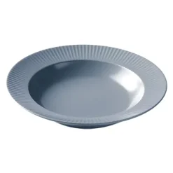 Groovy diep bord Ø 23 cm, Grijs
