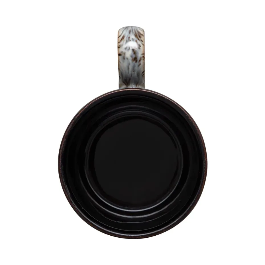 Halo brew espressokop 10 cl, Blauw-grijs-zwart