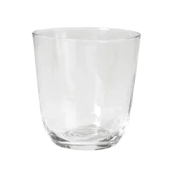 Hammered drinkglas 33,5 cl, Helder