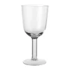 Hammered rodewijnglas 40 cl, Helder