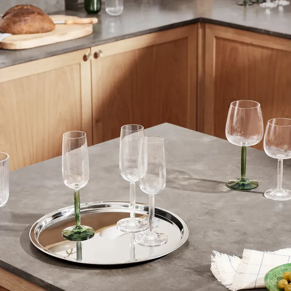 Hammershøi Champagneglas 24 cl 2pack, Transparant
