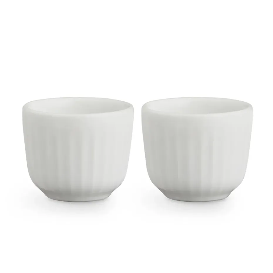 Hammershøi eierdop 2-pack, wit