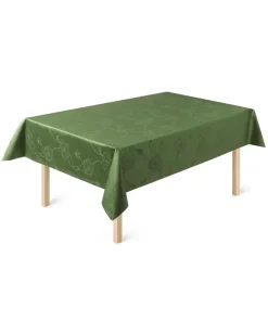 Hammershøi Poppy tafelkleed damast groen, 150x200 cm