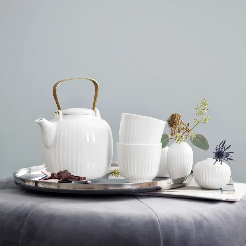 Hammershøi theepot, white (wit)