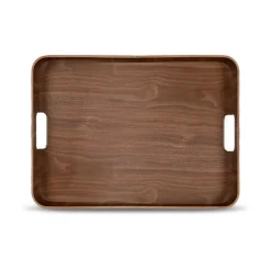 Hanna dienblad groot 40x55 cm, Donkerbruin