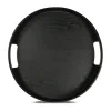 Hanna dienblad rond Ø35 cm, Zwart