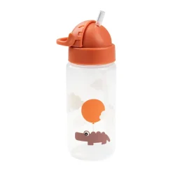 Happy Clouds fles met rietje, Papaya