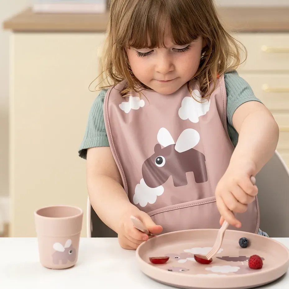 Happy Clouds foodie kinderservies Ø20 cm, Powder