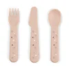 Happy Dots foodie bestekset 3-delig, Powder