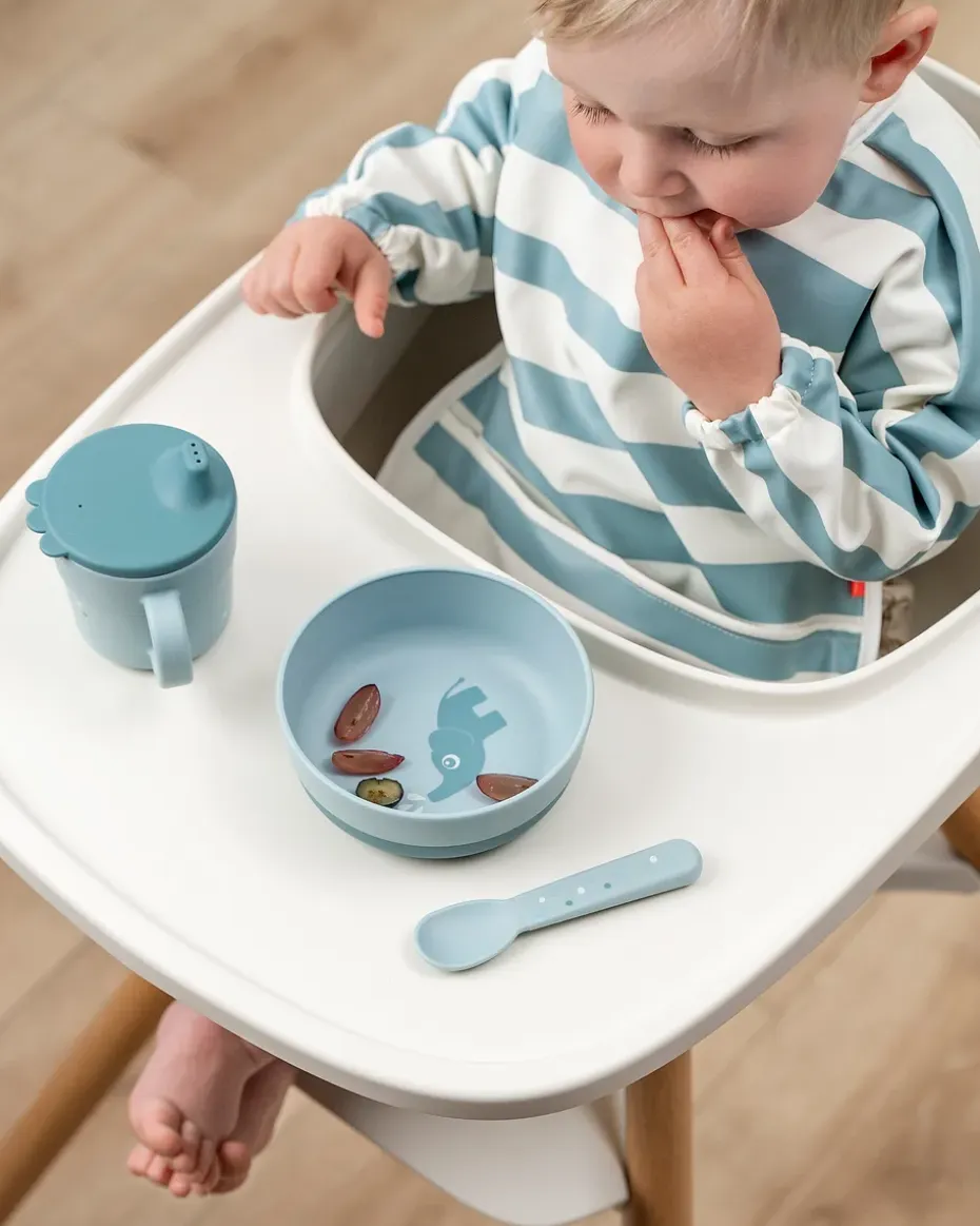 Happy Dots foodie bestekset 3-delig, Blue