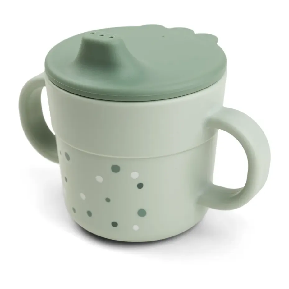 Happy Dots foodie tuitbeker 21,5 cl, Green