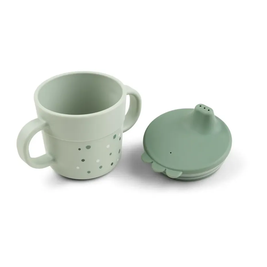 Happy Dots foodie tuitbeker 21,5 cl, Green