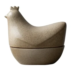 Happy hen schaal, Beige