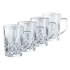 Harvey koffieglas met oor 27,5 cl 4-pack, Helder