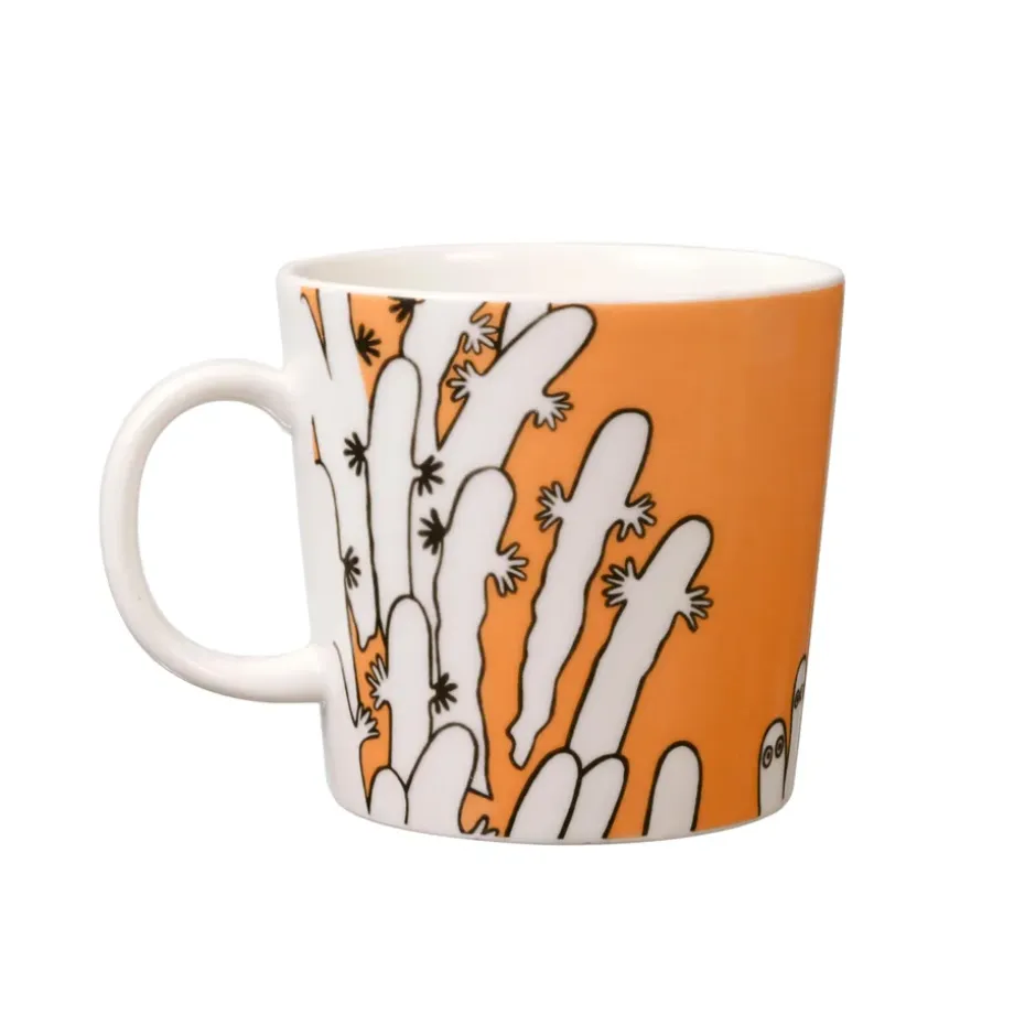 Hattifattener Moomin mok, oranje