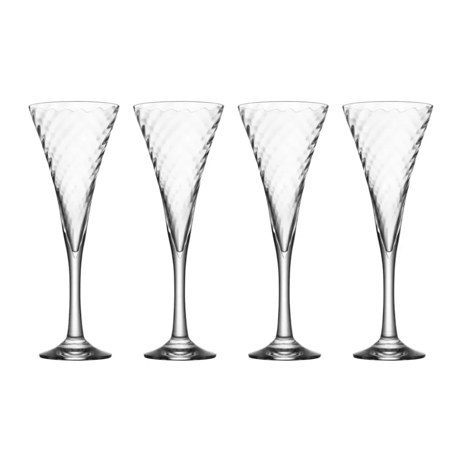 Helena champagneglas 25 cl 4-pack, Transparant