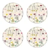 Herbarium glasonderzetter Ø11 cm 4-pack, Off-white