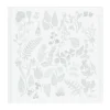 Herbarium servet 35x35 cm, Grijs