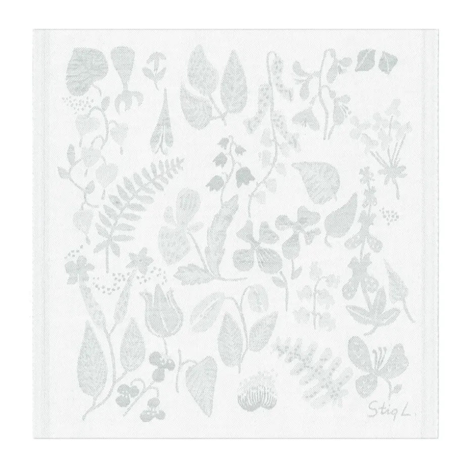 Herbarium servet 35x35 cm, Grijs