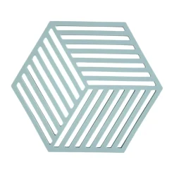 Hexagon pannenonderzetter, Fog blue