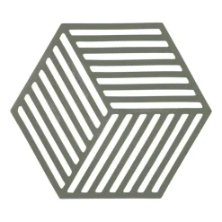 Hexagon pannenonderzetter, Olive Taupe