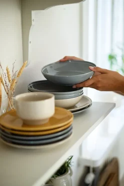 Höganäs Keramik Daga diep bord Ø19 cm, Zand