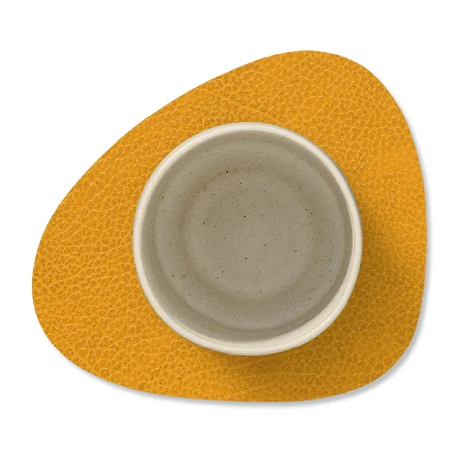Hippo onderzetter (glazen) curve, curry