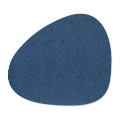 Hippo placemat curve M, Navy blue