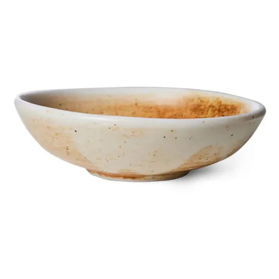 Home Chef kom klein Ø9 cm, Rustic cream-brown