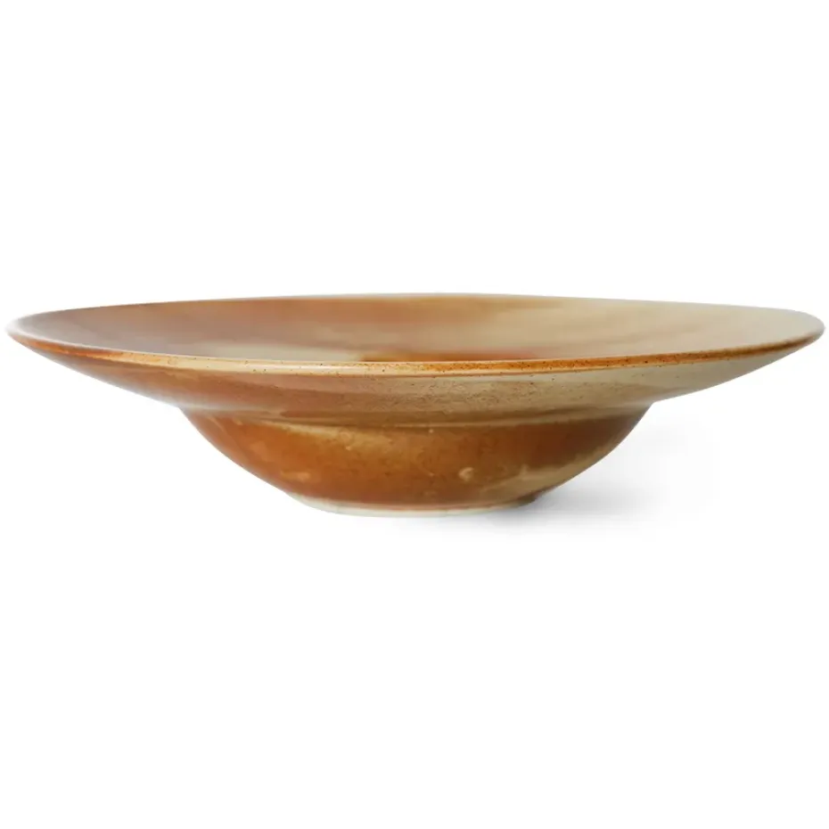 Home Chef pastabord Ø28,5 cm, Rustic cream-brown