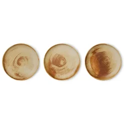 Home Chef side plate bordje Ø20 cm, Rustic cream-brown
