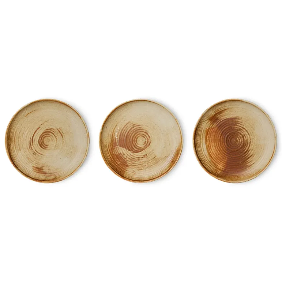 Home Chef side plate bordje Ø20 cm, Rustic cream-brown