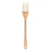 Hune vork, Copper hammered