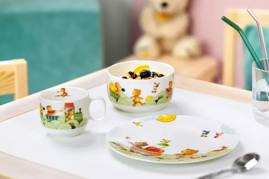 Hungry as a Bear kinderservies, 3-delig