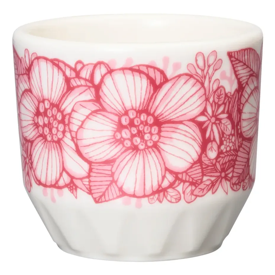 Huvila eierdop 2-pack, Roze-wit