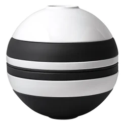 Iconic La Boule servies 7-delig, Zwart-wit